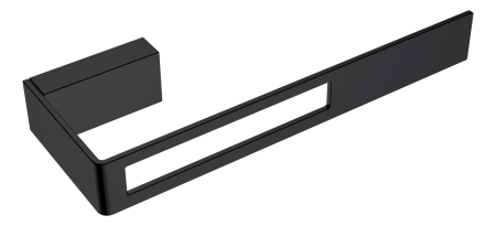 Фото полотенцедержатель boheme q 10945-b, черный матовый