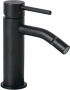 Фото смеситель для биде paffoni light lig131no, черный матовый