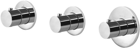 Фото встраиваемый смеситель для ванны и душа paffoni modular box mde018cr, хром