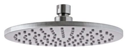 Фото верхний душ с шарнирным соединением 20 см remer 359mm20npx, никель брашированный