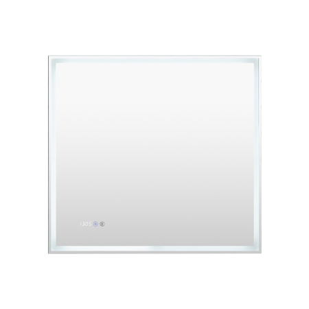 Зеркало с подсветкой Aquanet Оптима 80 белый матовый