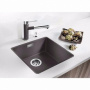 Фото мойка для кухни из искусственного камня blanco subline 400-f 523499 кофе 40х40