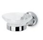 Фото мыльница настенная boheme murano crystal 10903-crst-сh, хром