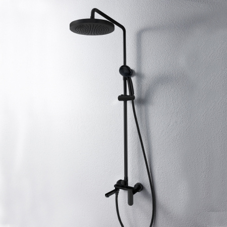 Фото душевая колонна bravat opal, черный