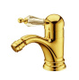 Фото смеситель для биде boheme imperiale ripresa 326, золото