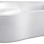 Фото акриловая ванна santek ибица левая 150*100 см, белая