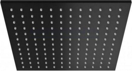 Фото верхний душ paffoni synkro king 30 zsof078no, черный матовый