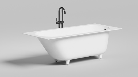 Фото ванна salini s-sense ornella 102311mrf 170*75 см, матовый покраска по ral полностью