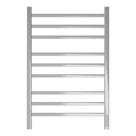 Фото полотенцесушитель электрический point вега pn71858 п9 500x800, диммер справа, хром