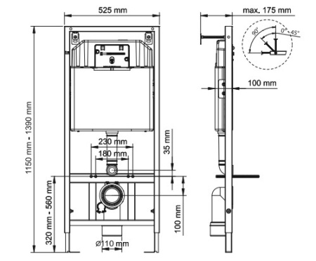 Фото инсталляция для унитаза berges wasserhaus novum f2 040252 3 в 1