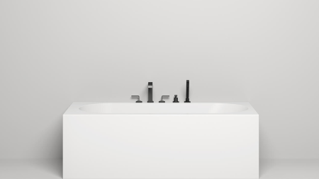 Фото ванна salini s-stone fabia 102612mrf 180*80 см, матовая покраска по ral полностью