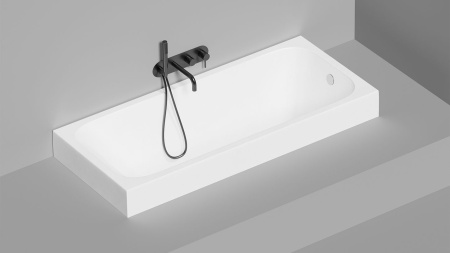 Фото ванна salini s-sense orlanda 102015grf 160*70 см, глянец покраска по ral полностью