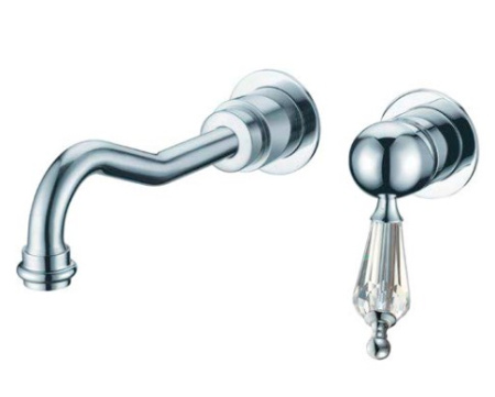 Фото смеситель для раковины встраиваемый boheme brillante ripresa 347, хром