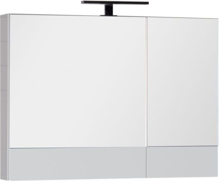 Фото зеркало-шкаф aquanet нота 90 белый