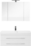 Фото комплект мебели aquanet нота 100 белый (камерино)