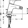 Фото смеситель для биде hansgrohe focus e2 31920000 для биде
