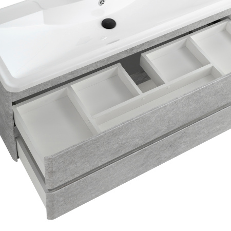 Фото тумба подвесная belbagno albano 120 cemento verona grigio 