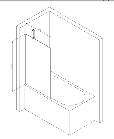 Фото set акриловая ванна am.pm gem 150*70 см, каркас, шторка на ванну
