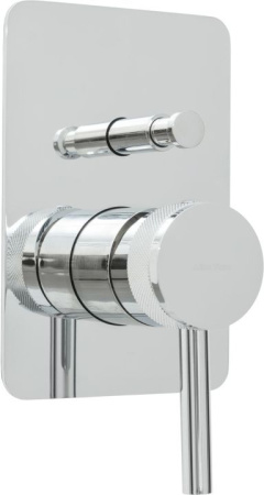 Фото встраиваемый смеситель для ванны и душа allen brau priority x2 5.31011-00, хром