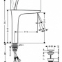 Фото смеситель hansgrohe puravida 15072400 для раковины белый