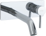 Фото смеситель для раковины allen brau priority 5.31003-00 встраиваемый в стену, хром