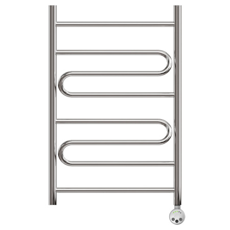 Фото полотенцесушитель электрический point юпитер pn01158e п4 500x800 левый/правый, хром