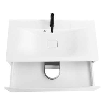 Фото тумба подвесная belbagno marino 110 bianco opaco